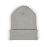 Embroidered PITTED Classic Beanie (Black Text)