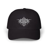 Embroidered PITTED Hat (White Text)