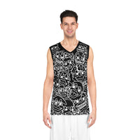 Inverted FACES Basketball Jersey