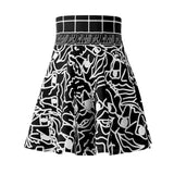 Inverted FACES Skater Skirt