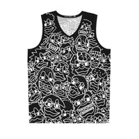 Inverted FACES Basketball Jersey