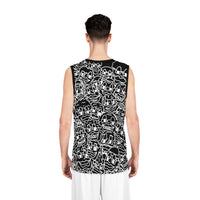Inverted FACES Basketball Jersey