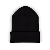 Embroidered PITTED Classic Beanie (White Text)